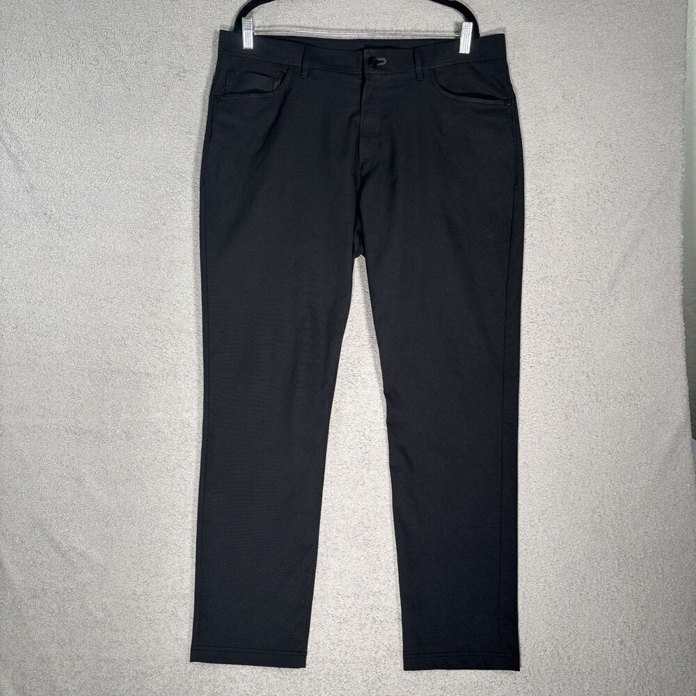 Public Rec Pants Men’s Fit 38x29 Black Gamechanger Zip Pockets Performance - Picture 1 of 16